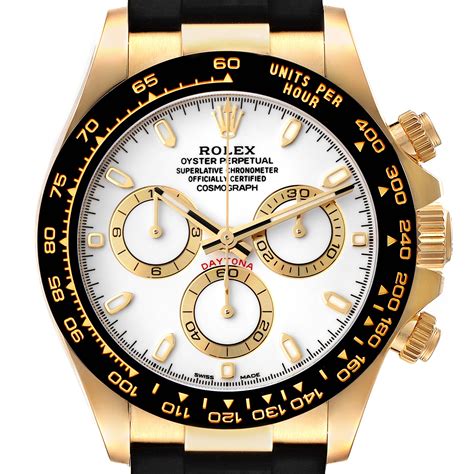 rolex daytona gold bezel